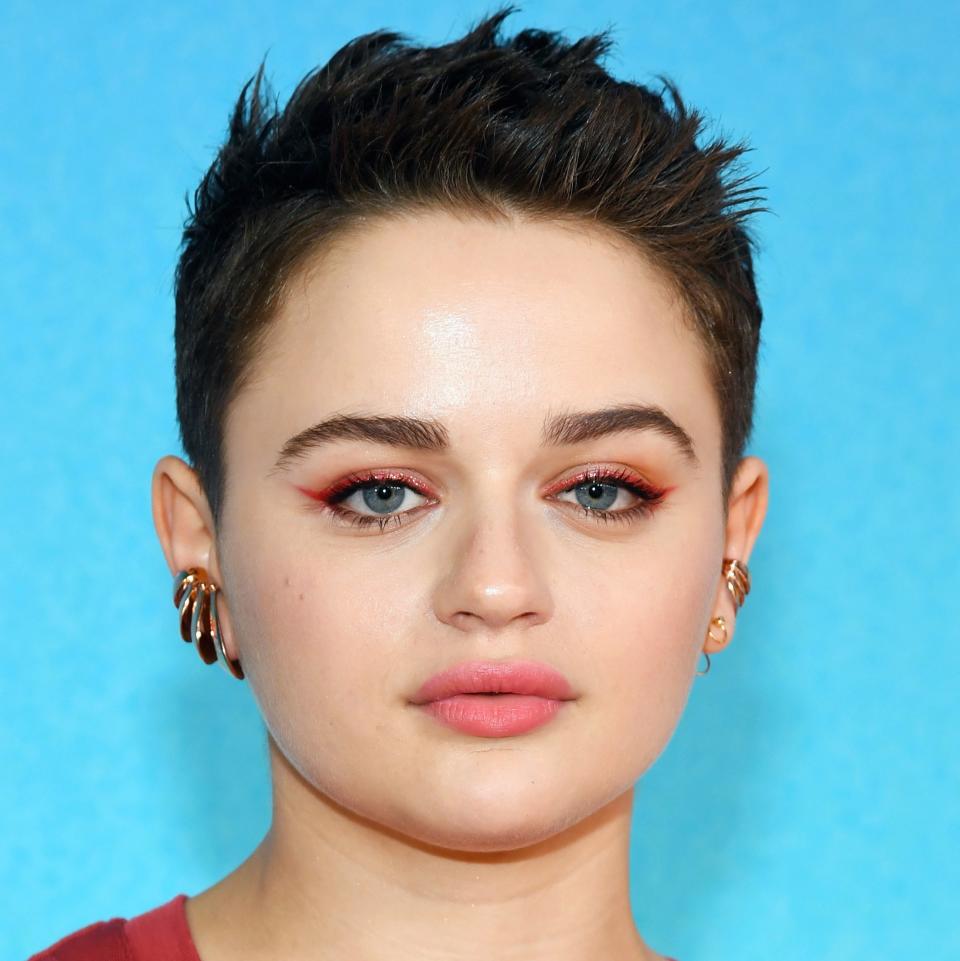 Joey King: Red Wings and Gold Glitter