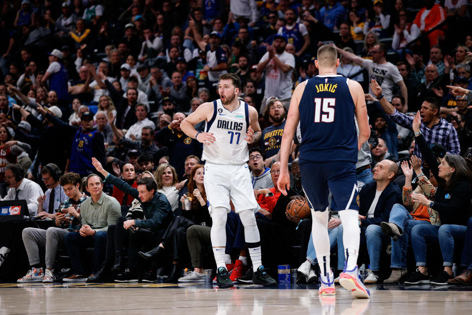 Dallas Mavericks sensation Luka Doncic and Denver Nuggets superstar Nikola Jokic are just two of the many growing legends in a loaded NBA MVP race. (Isaiah J. Downing/USA Today Sports)