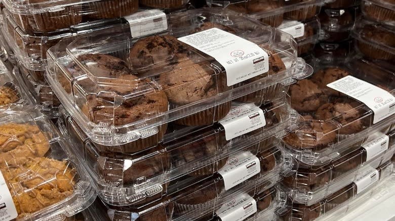 Costco double chocolate muffin