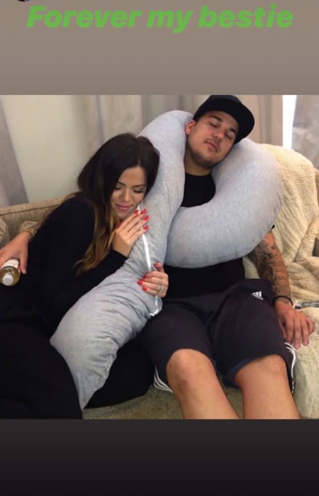 Khloé Kardashian, Rob Kardashian