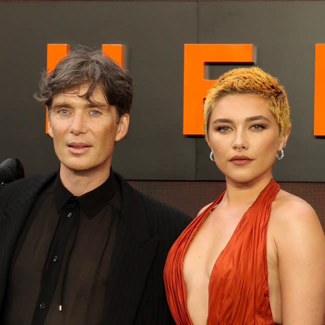 Cillian Murphy y Florence Pugh en el estreno de 'Oppenheimer' credit:Bang Showbiz