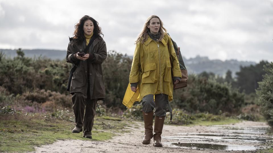 Eve and Villanelle in "Killing Eve"