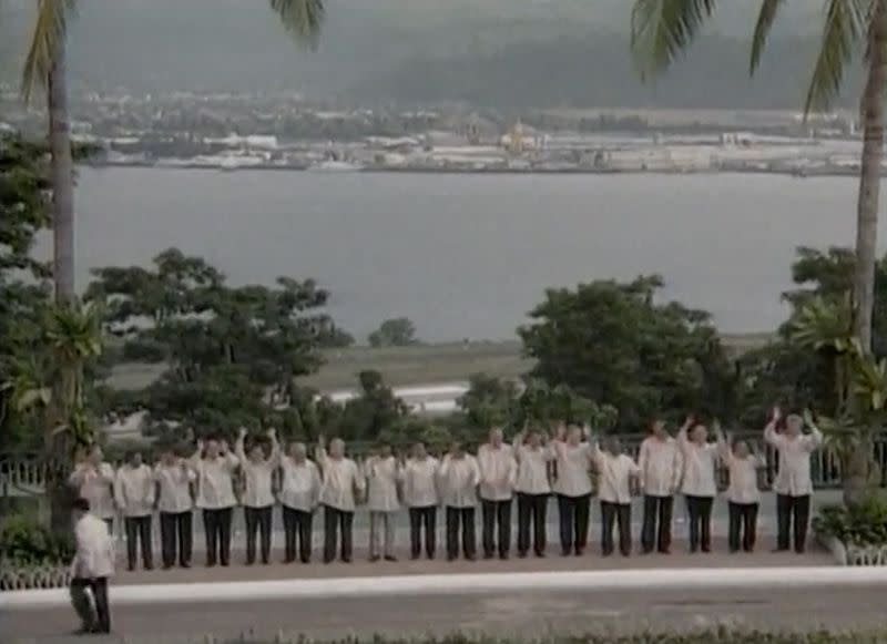 U.S. President Bill Clinton attends the APEC Summit in Manila