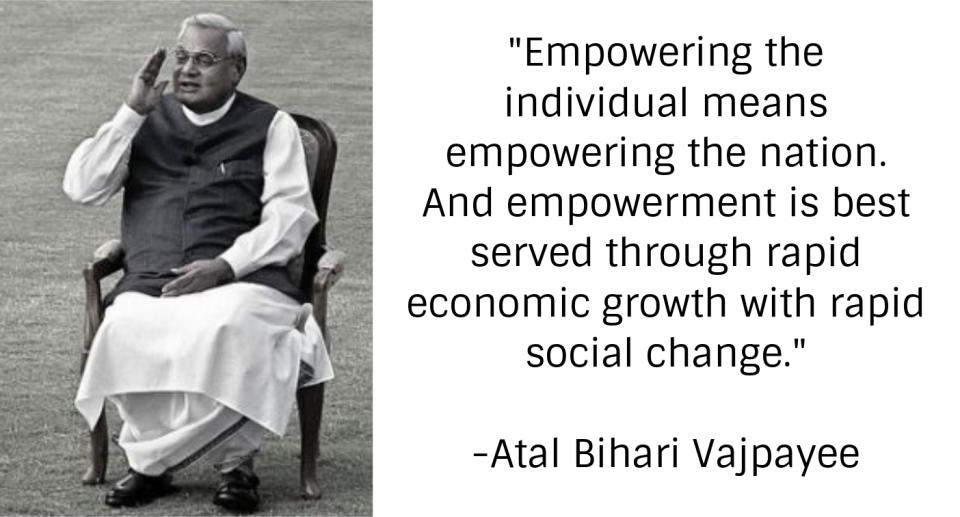 Pearls of wisdom from Atal Bihari Vajpayee