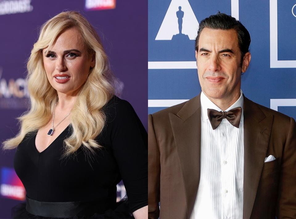 Rebel Wilson, Sacha Baron Cohen