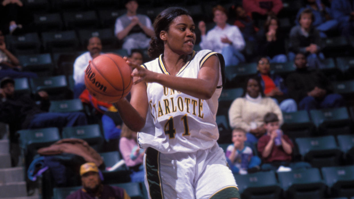 Drewana Bey played college basketball at UNC-Charlotte. (Charlotte Sports Information)