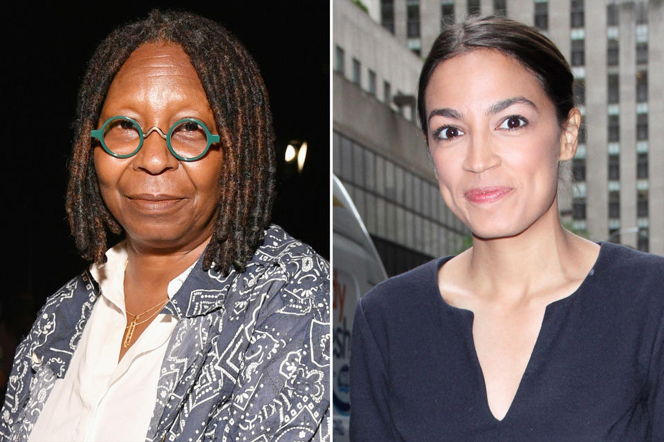 Whoopi Goldberg Says Alexandria Ocasio-Cortez Needs to 'Sit Still'