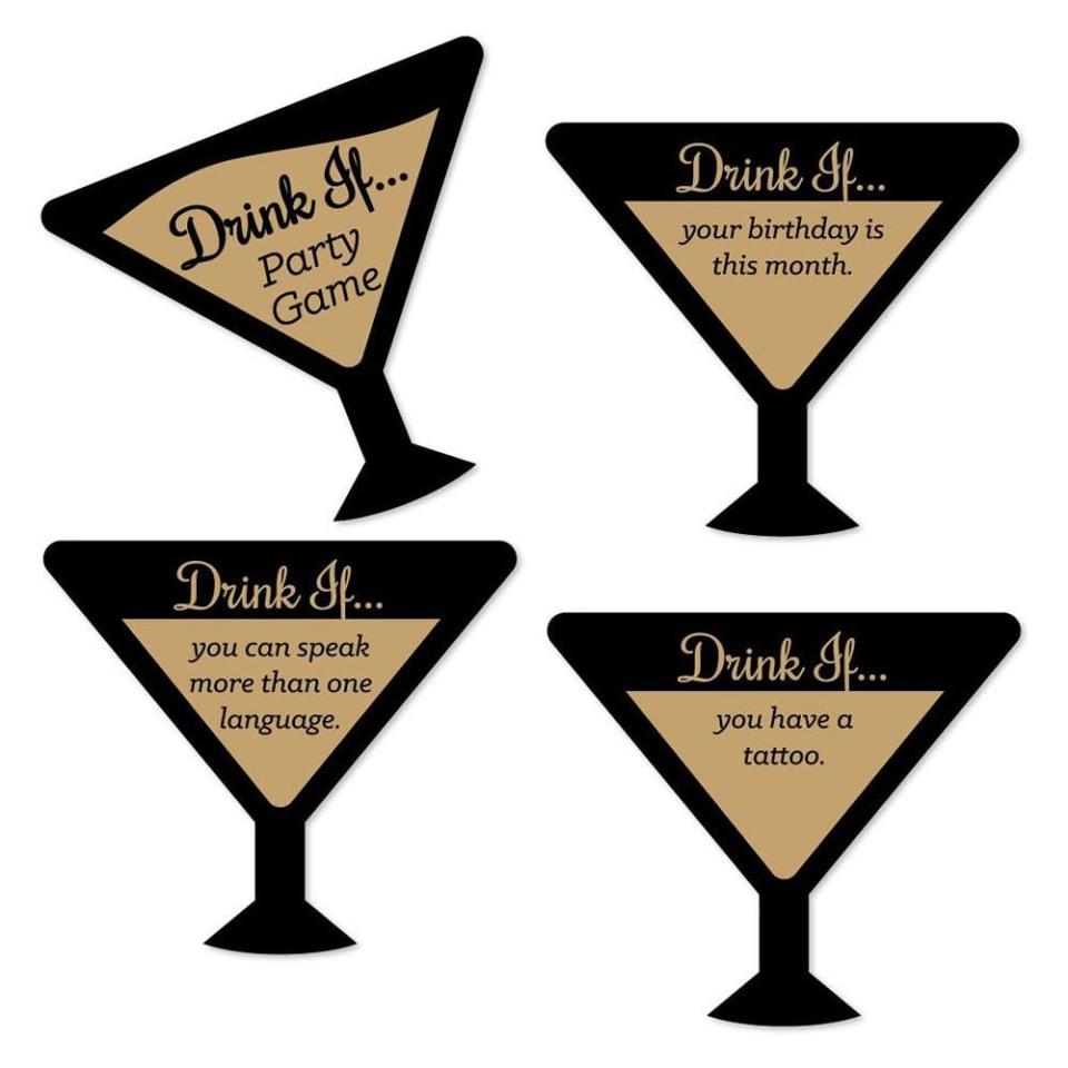 12) Drink If Game: Martini Glass Edition