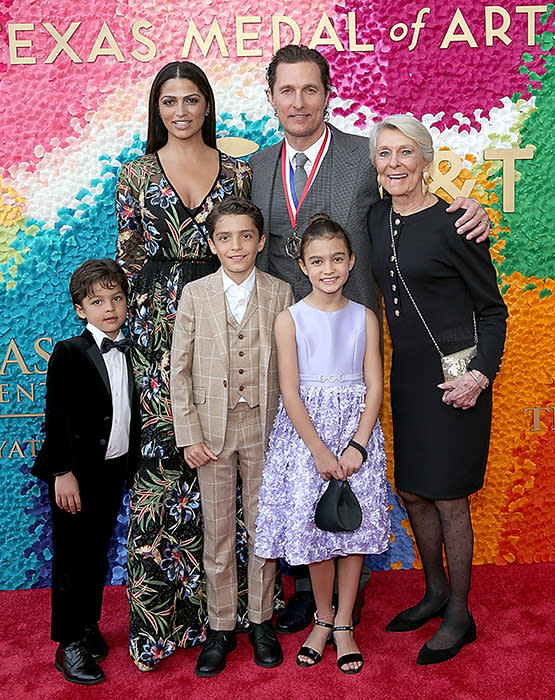 matthew-mcconaughey-family