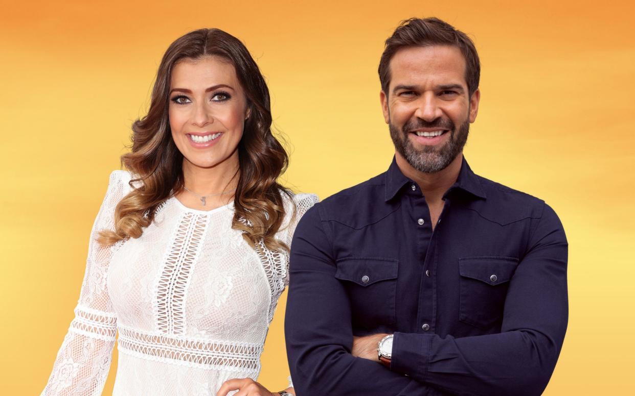 Kym Marsh and Gethin Jones are the UK's latest his 'n' hers, sofa-bound chat show duo - BBC