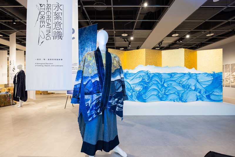 STORY WEAR x 明日製作所 「永絮意識 Recreating Stories 」展覽現場。（STORY WEAR提供）