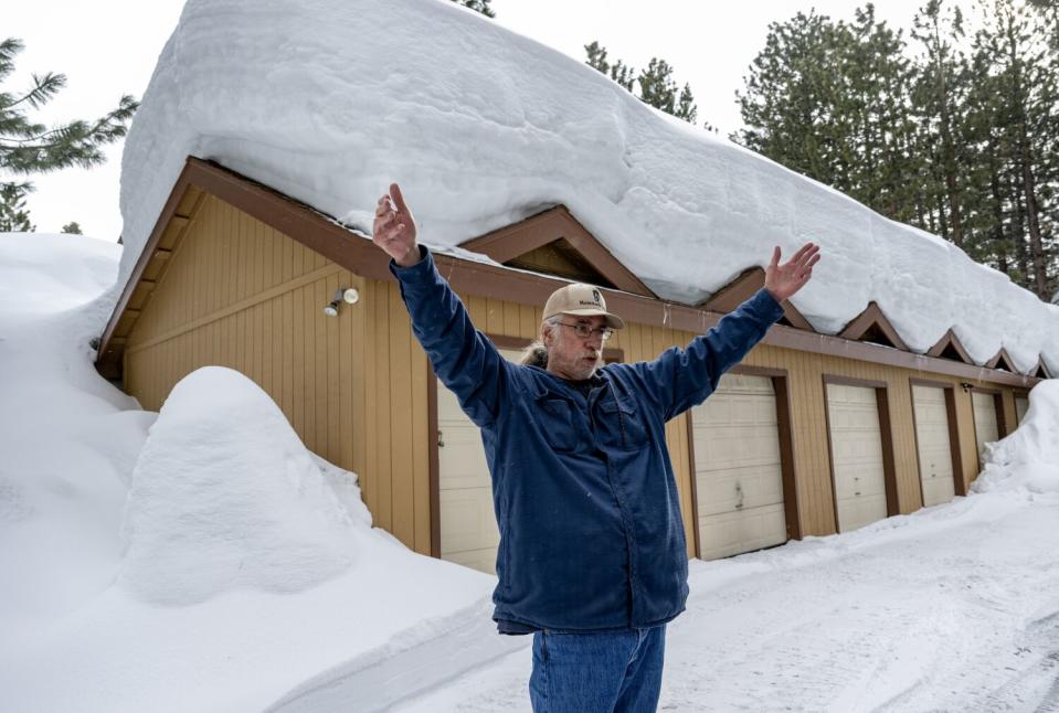 Steven Scarles paid more than $11,000 to have crews remove snow from his home