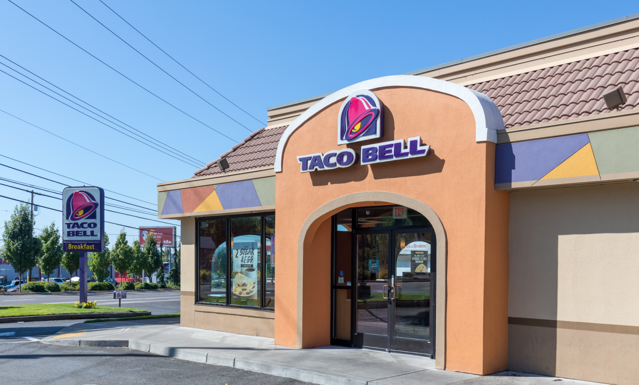 A vehicle crashed through a Florida Taco Bell this weekend. (Photo: Getty Images/Artran)