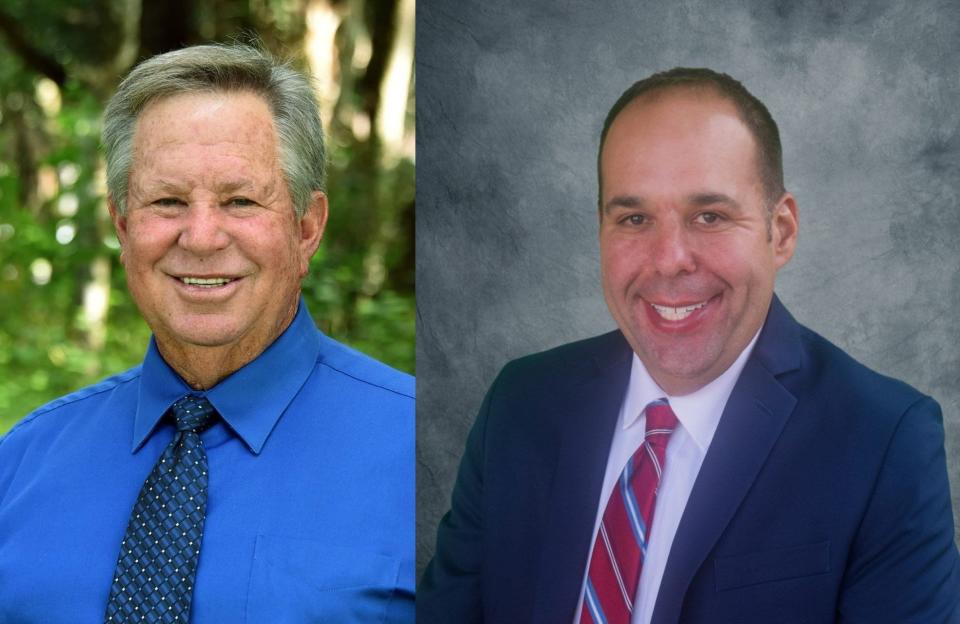 Newly elected Lee County School Board members Armor Persons and Sam Fisher were voted in Tuesday as chair and vice chair, respectively.