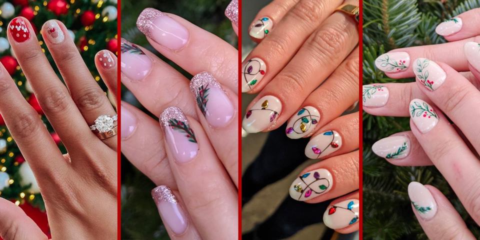 42 Festive Christmas Nail Art Ideas That You Can Do Yourself