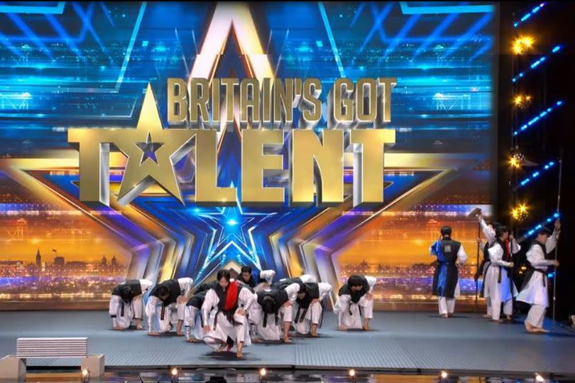 Martial arts group on Britain's Got Talent