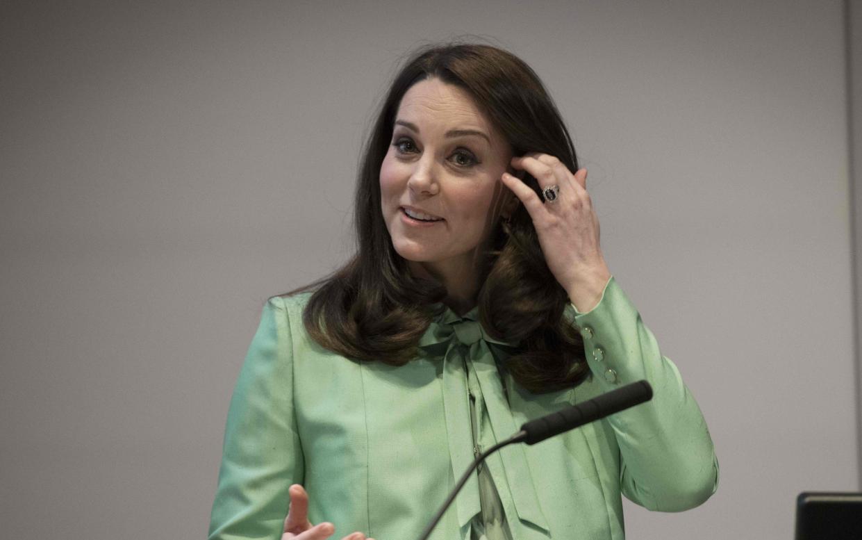 The Duchess of Cambridge at the Royal Society of Medicine - AFP