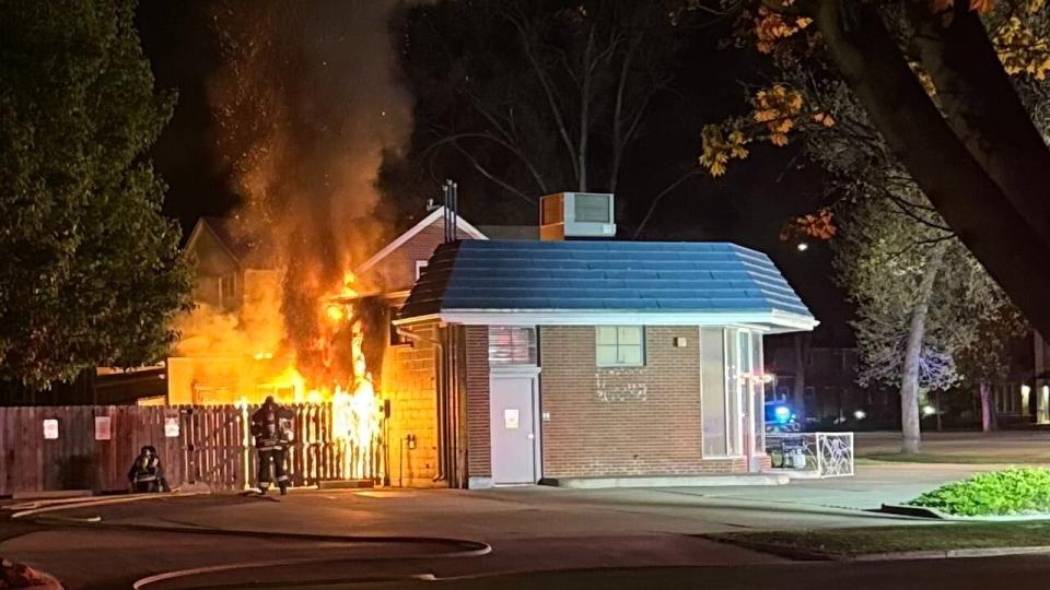 Fort Collins business fire