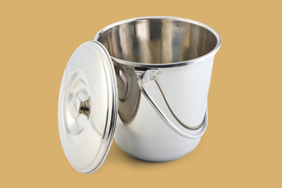 lee valley Stainless-Steel Compost Pails