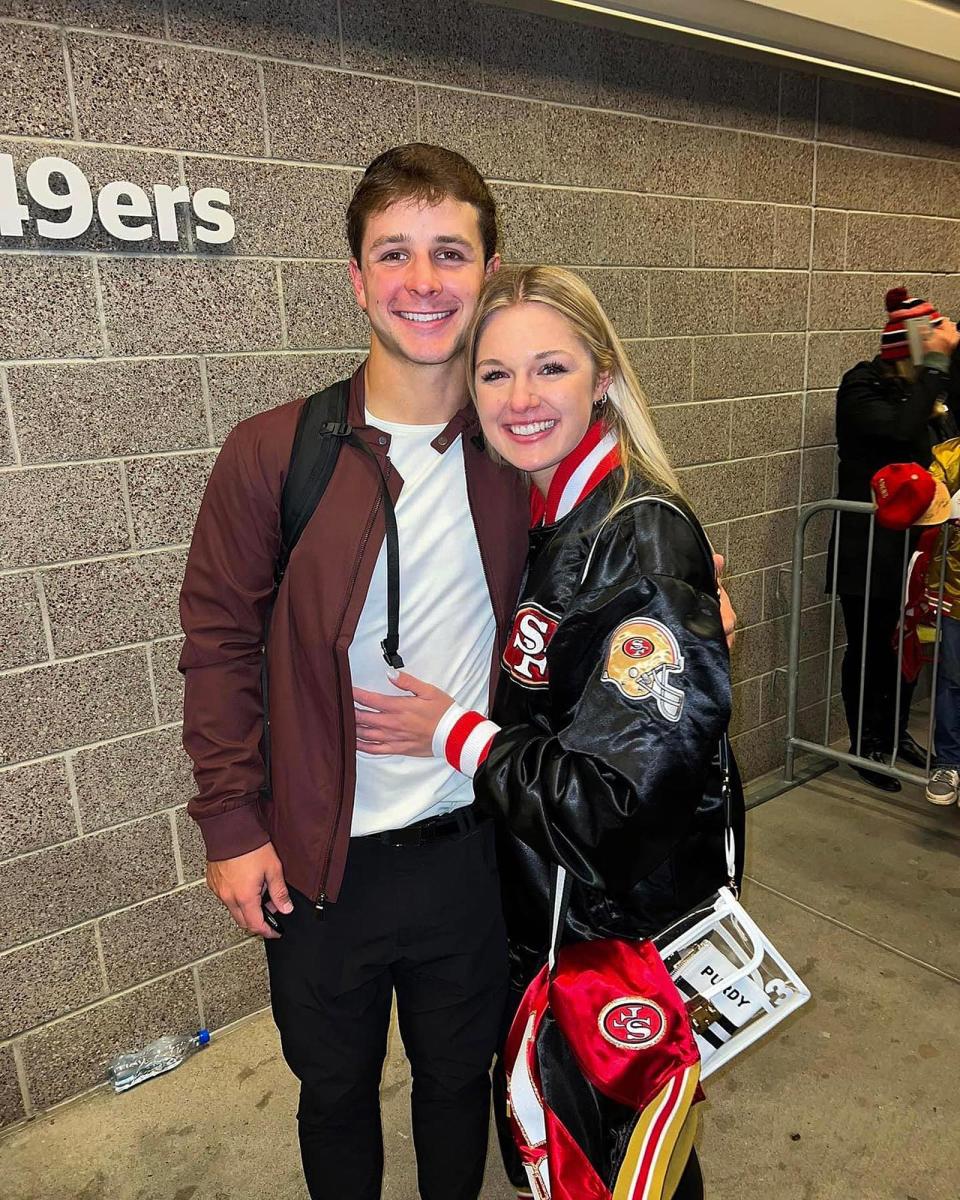 49ers Quarterback Brock Purdys Family Guide Meet His Fiancee Jenna Brandt Parents and Siblings