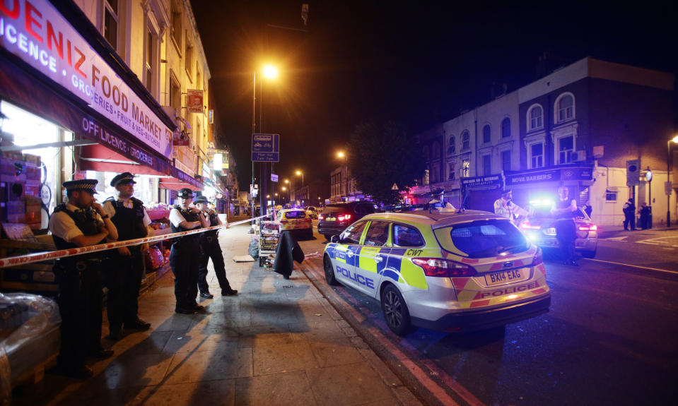 The van attack took place near two mosques in Finsbury Park (Picture: PA)