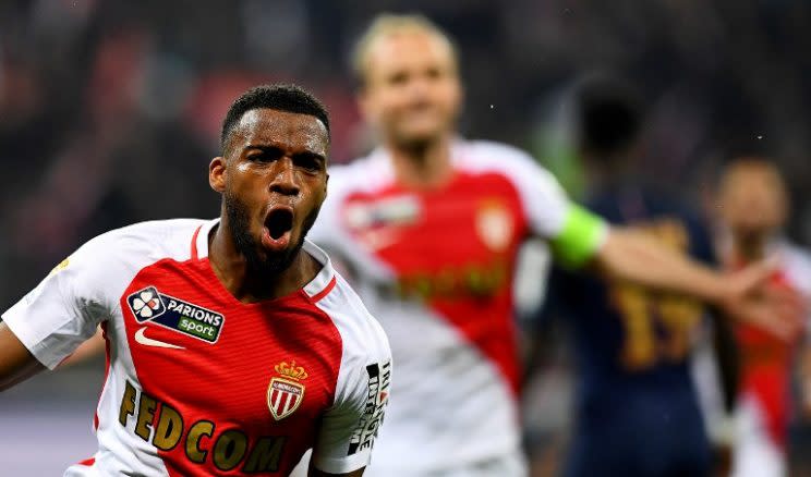 <p>On ne se lasse pas de la joie de Thomas Lemar (crédit AFP)</p>