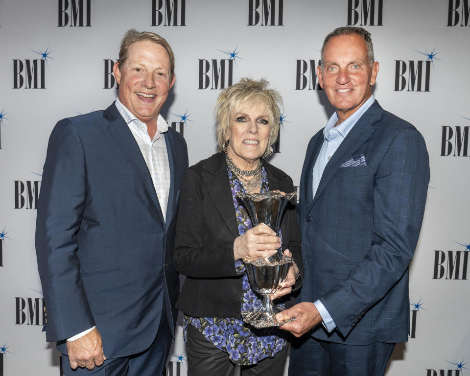 BMI 2022 Troubadour award recipient Lucinda Williams poses f