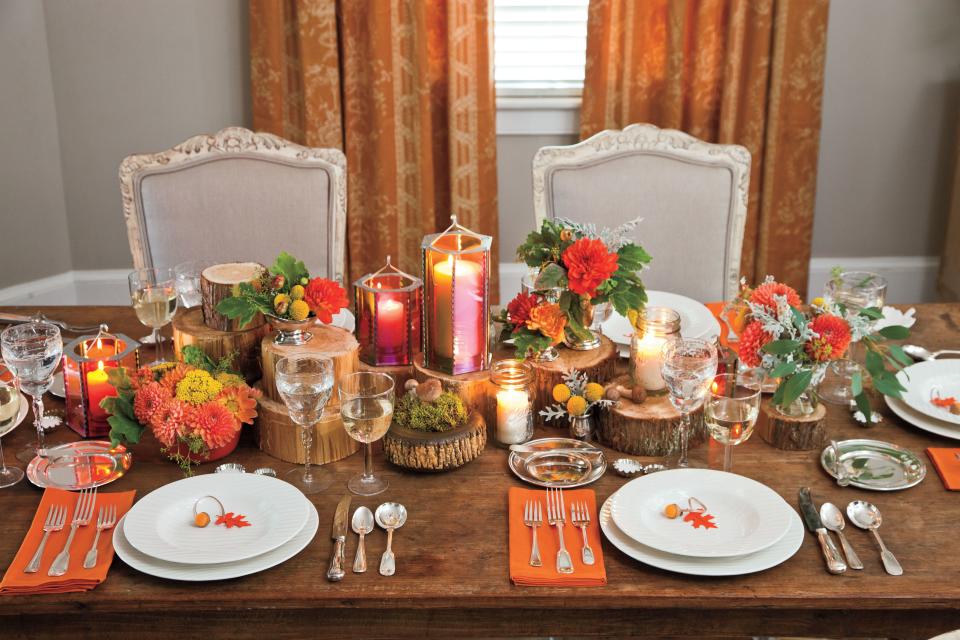 Rustic Fall Display