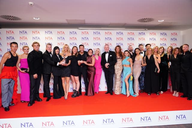 The cast and crew of Strictly Come Dancing