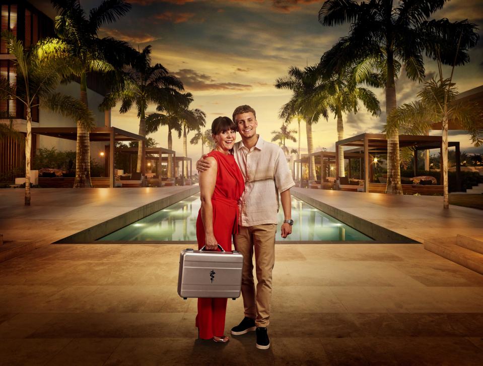 The Fortune Hotel contestants Jo-Ann & Will are mother and son. (ITV)