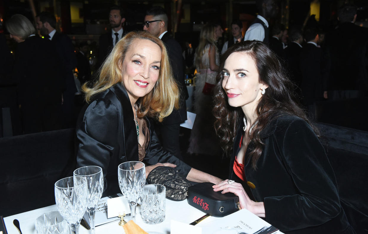 Jerry Hall and Elizabeth Jagger  (Joe Maher / Getty Images)