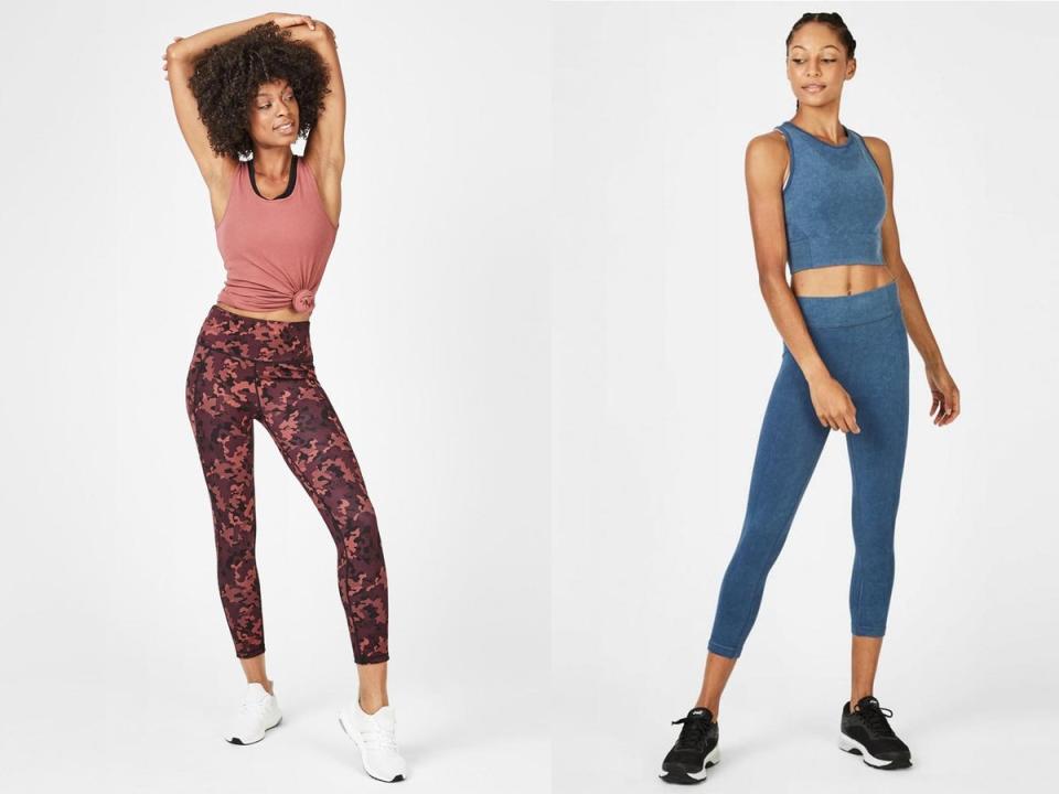 Stock up on high-tech sportswear, including leggings, shorts and sports bras (Sweaty Betty)