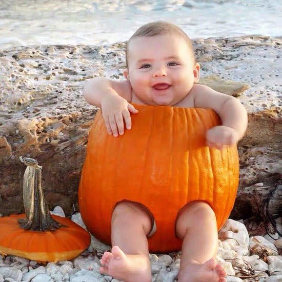 Perfect Pumpkin Baby Costume
