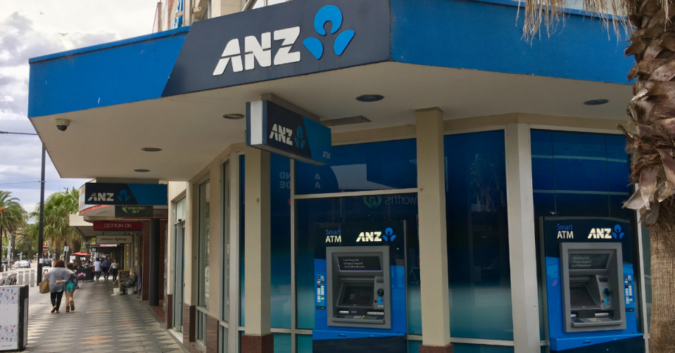 The exterior of an ANZ branch