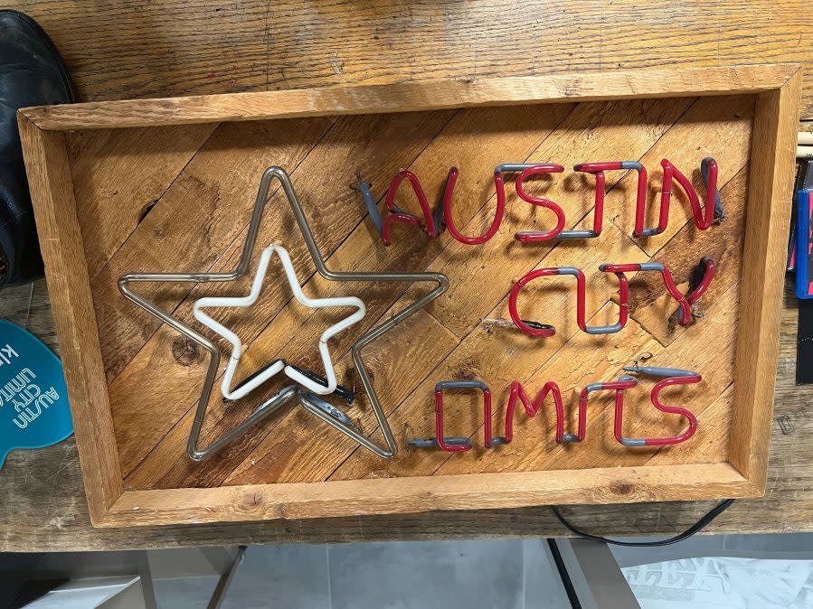 Austin City Limits TV show signage. (KXAN Photo/Abigail Jones)