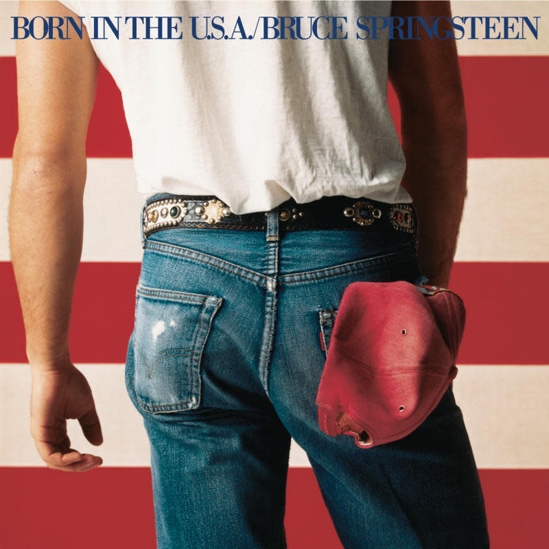 The most iconic posterior shot in music history: The 1984 Bruce Springsteen album ‘Born in the U.S.A’