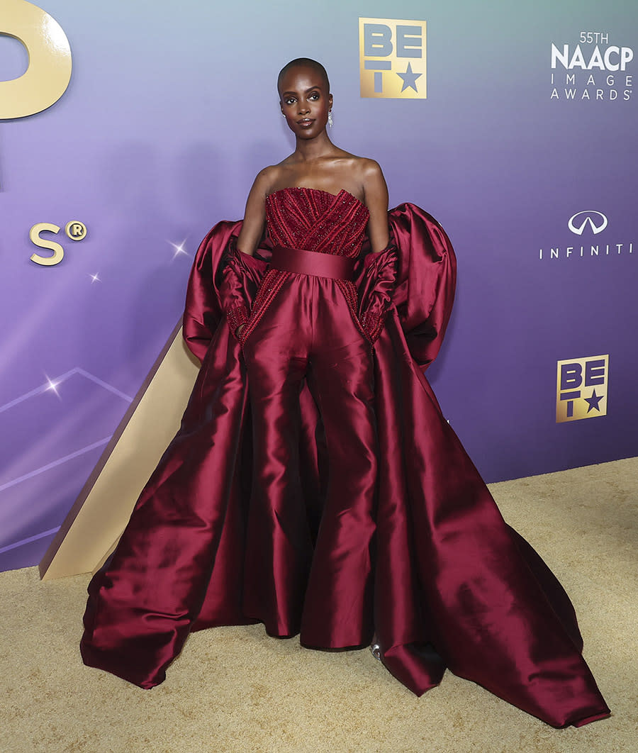 Madisin at the 55th NAACP Image Awards held at The Shrine Auditorium on March 16, 2024 in Los Angeles, California.