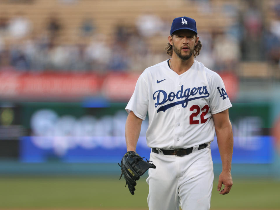 道奇書僮Clayton Kershaw繳出5局、無失分、5K的優異成績。（MLB Photo by Harry How/Getty Images）