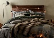 <p>The Woodland Nature trend gives you the opportunity to slow down and enjoy time at home, almost creating your own cosy cabin. Quilted and embroidered finishes and fleeced wools add to those snug and homey feels.</p><p>B&M say: 'Cosy up and unwind with this comforting and warming collection that will bring the outside into your home and help you feel closer to nature. Discover quilted textures, embroidered finishes and fleeced woollen textures to bring an earthy rustic feel to your interior.' </p>