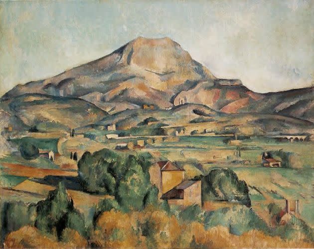 La montagne Sainte Victoire, vue par Paul Cézanne. (Photo: Paul Cézanne)