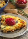 <p>Finish off this mushroom- and butternut squash-stuffed egg bake with a dollop of <a href="https://www.countryliving.com/food-drinks/g4951/best-homemade-cranberry-sauce-recipes/" rel="nofollow noopener" target="_blank" data-ylk="slk:cranberry sauce;elm:context_link;itc:0;sec:content-canvas" class="link ">cranberry sauce</a>.</p><p><strong>Get the recipe at <a href="https://www.runningtothekitchen.com/thanksgiving-breakfast-frittata/" rel="nofollow noopener" target="_blank" data-ylk="slk:Running to the Kitchen;elm:context_link;itc:0;sec:content-canvas" class="link ">Running to the Kitchen</a>.</strong></p>