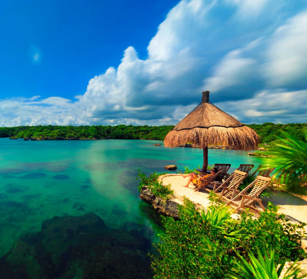 A lagoon in the Quintana Roo part of the Mayan Riviera (Getty Images)