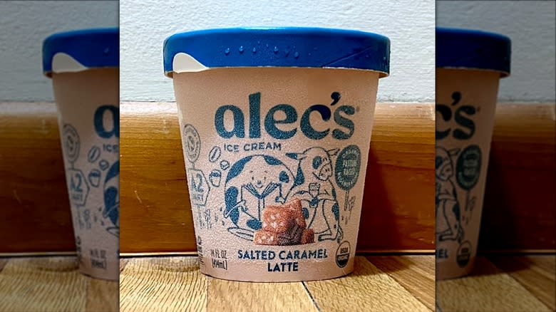 Salted Caramel Latte ice cream