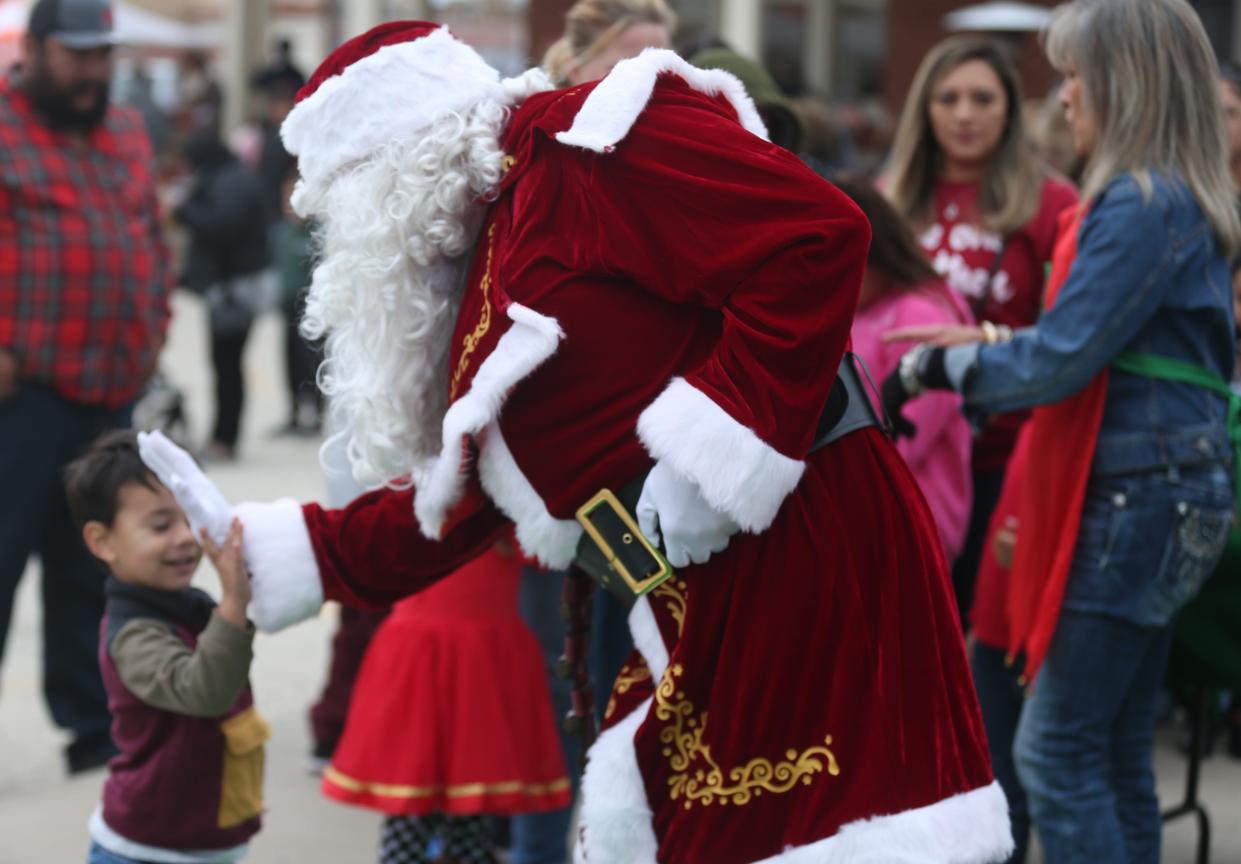 Santa Claus will make appearances at some of this weekend's top events in San Angelo.