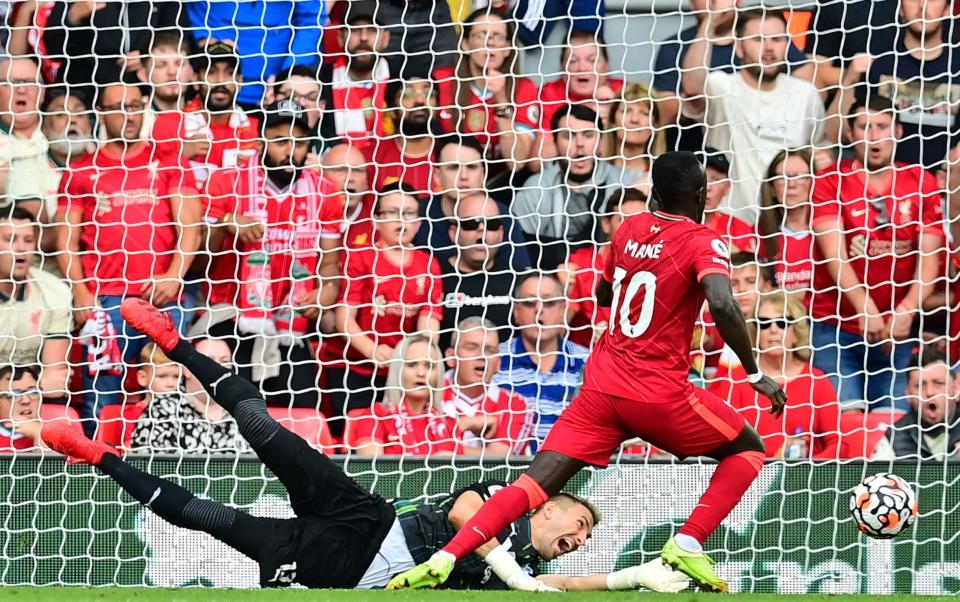 Sadio Mane gave Liverpool the lead against Crystal Palace - Getty Images