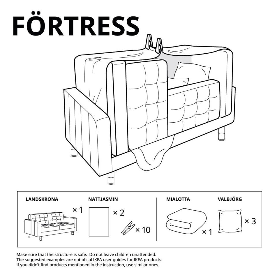 Ikea Fort 5