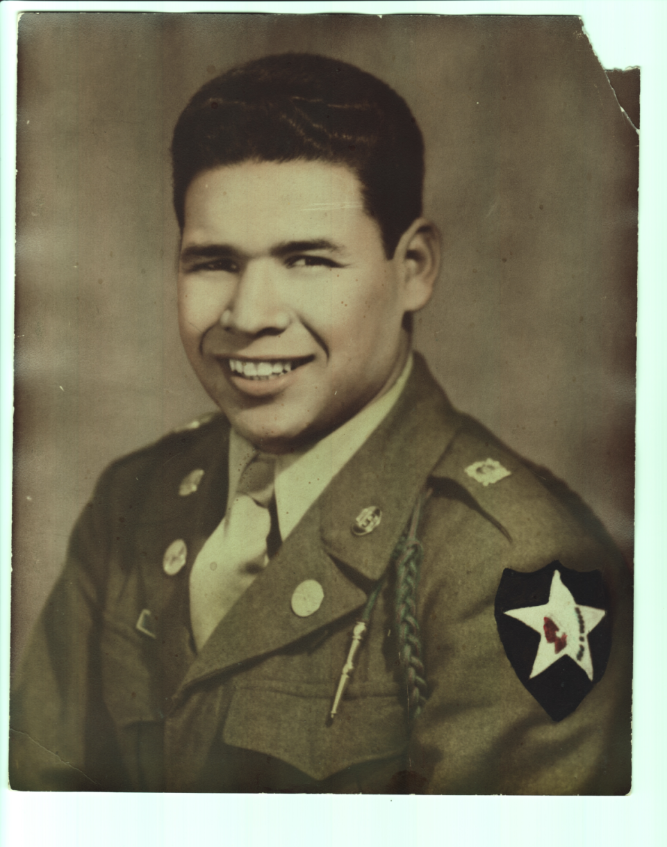 Al Padilla during his time in the U.S. Army.