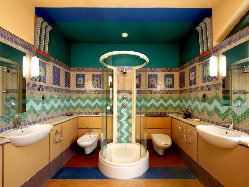 One of the bathrooms in the house