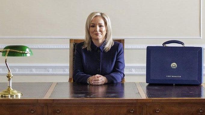 Michelle O'Neill, primera ministra de la Asamblea de Irlanda del Norte