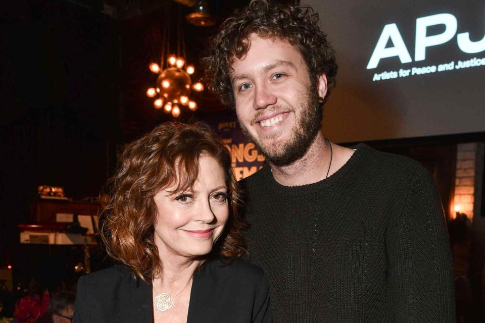 <p>Stewart Cook/Variety/Penske Media via Getty</p> Susan Sarandon and Jack Henry Robbins